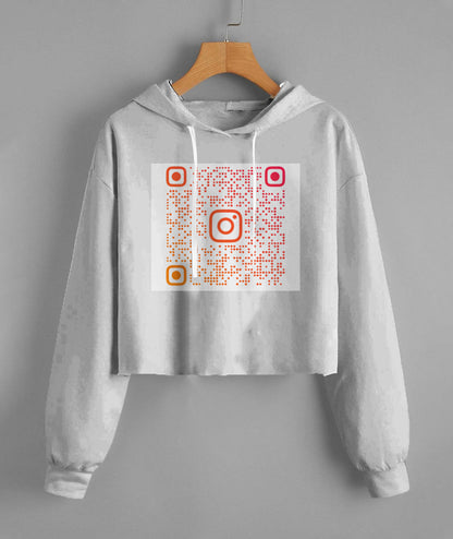 Lady'S Fleece Cropped Hoodie | Lane Seven LS12000