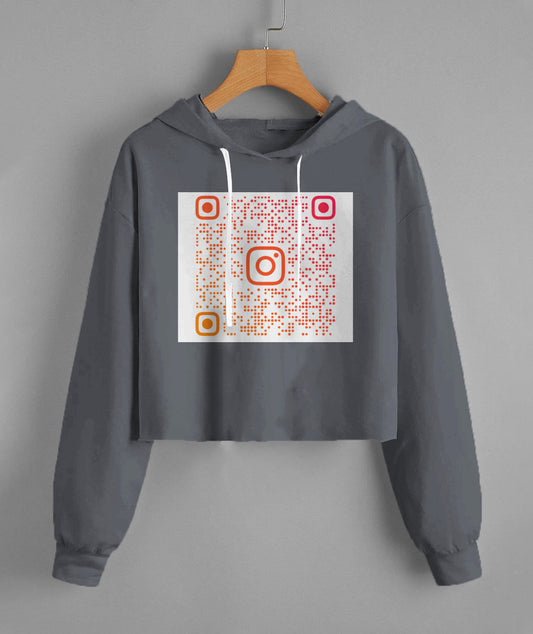 Lady'S Fleece Cropped Hoodie | Lane Seven LS12000